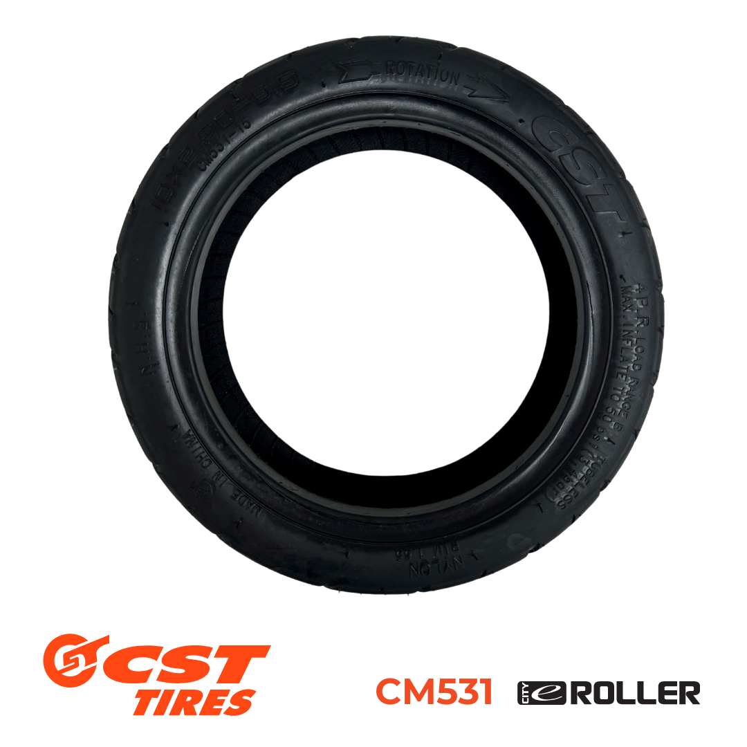 CST CM531 10x2.5-6.5 Road E-Scooter Tyre