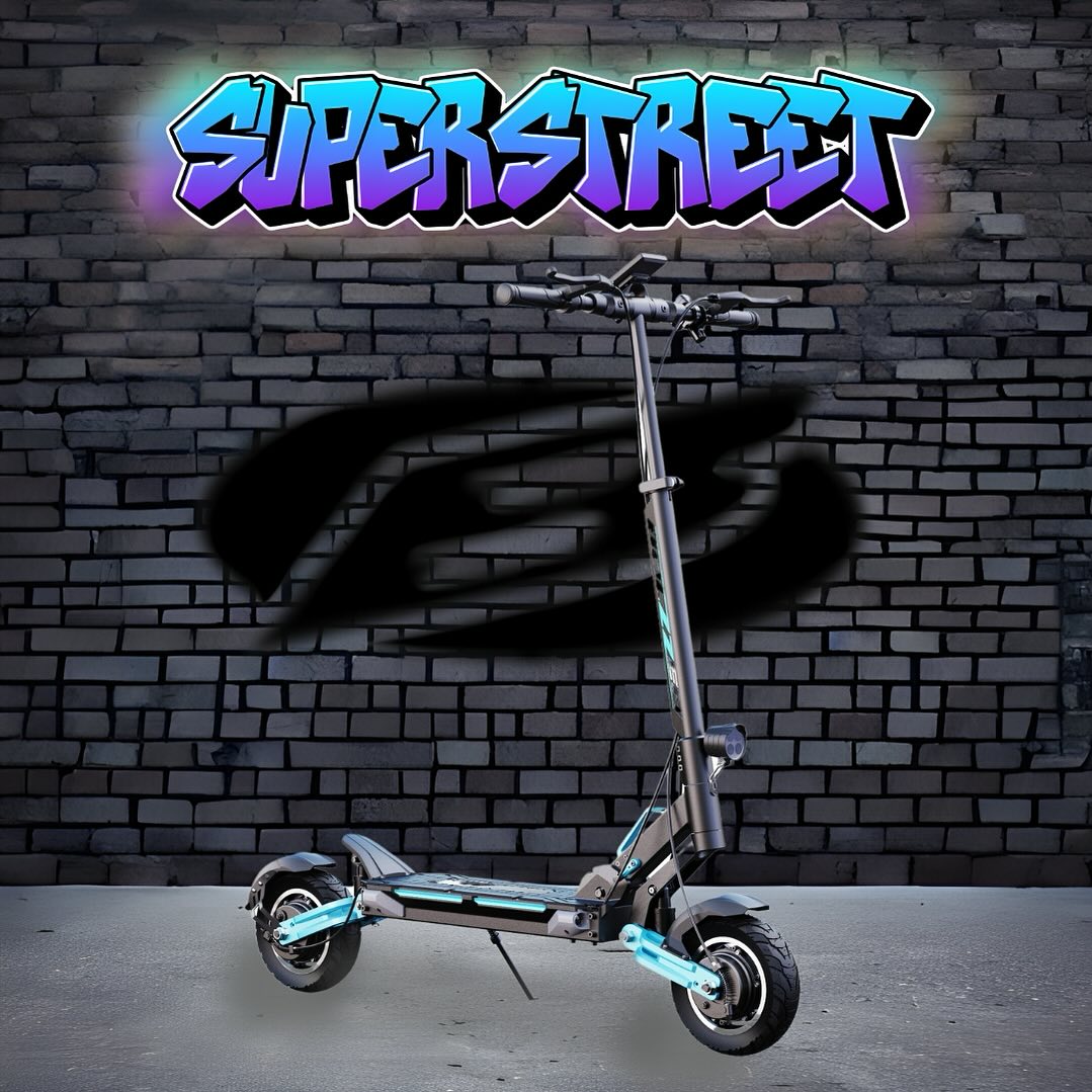 Bolzzen SuperStreet 4816 Dual Motor Performance Commuter E-Scooter