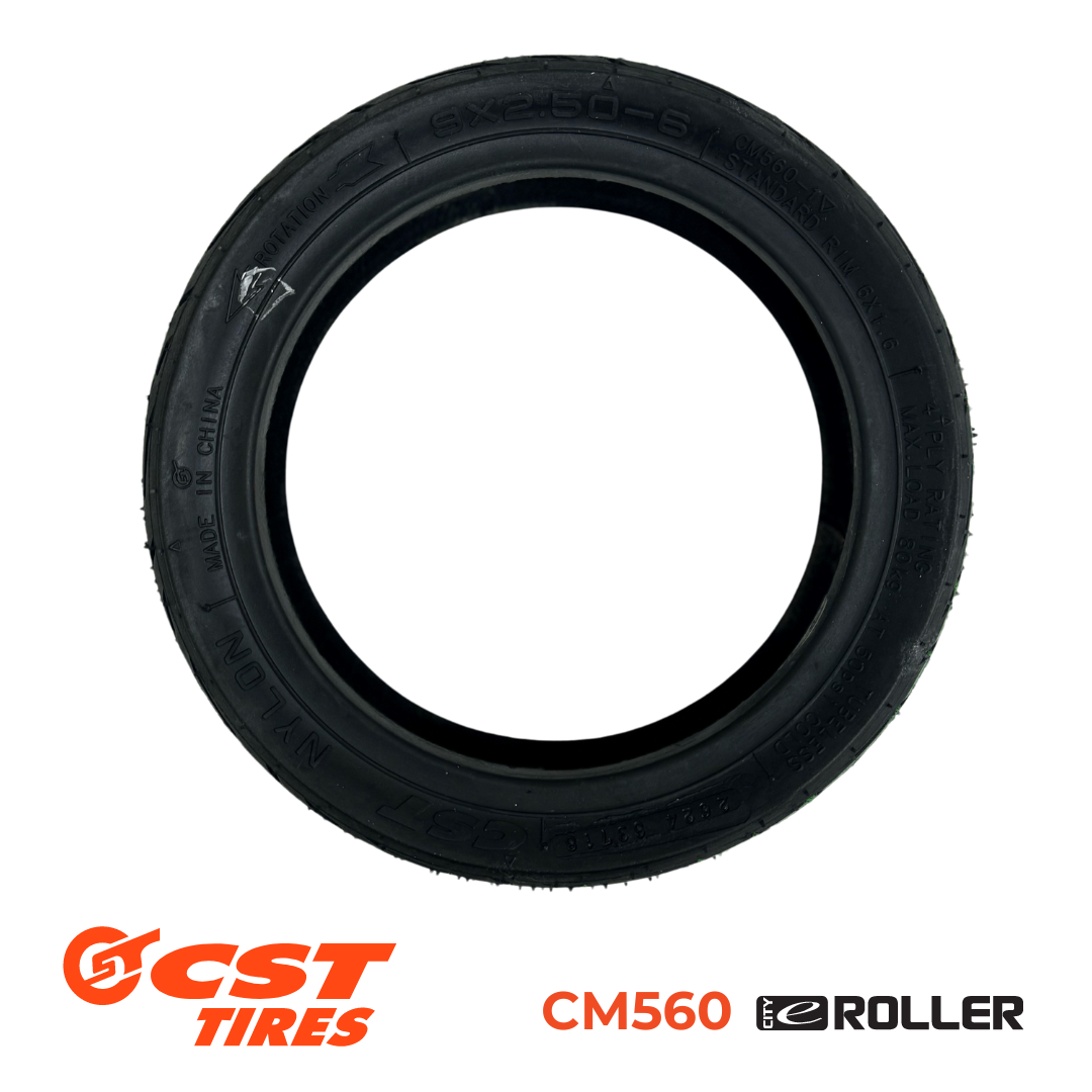 CST CM560 9x2.5-6 Road E-Scooter Tyre